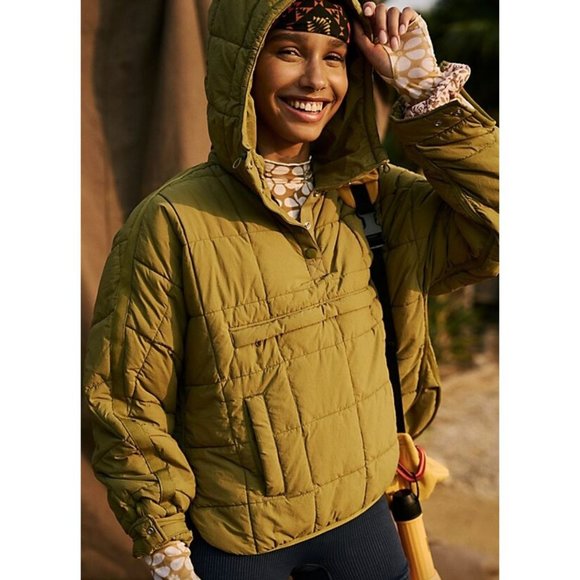 Free People Jackets & Blazers - Free People Pippa Packable Pullover Puffer Size XS